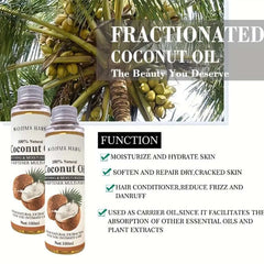 Facial Care Coconut Massage Essential Oil Body Push Back Spa