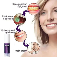 Teeth Whitening Toothpaste 5d Tooth Whitener Strips Oral Hygiene Cleaning Dental Bleaching Tools Fresh Breath Dentistry Care New